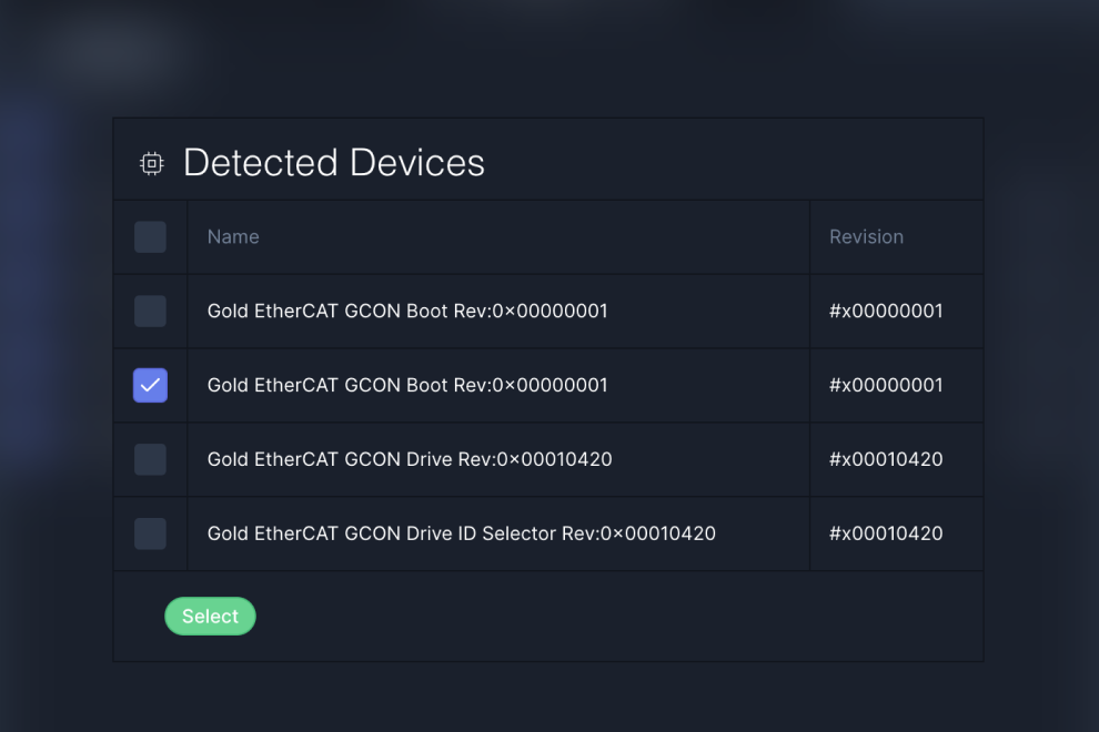 ethercat automatic device detection