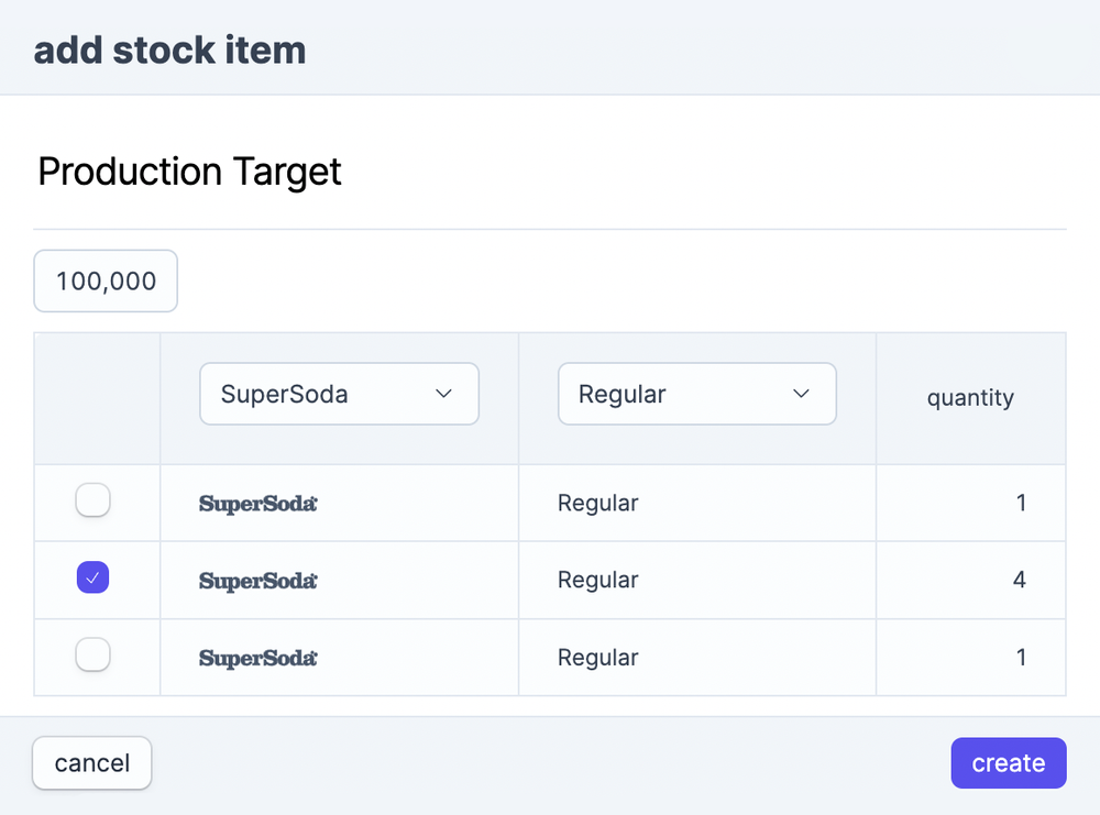 Stock management in game using Vue 3 SPA and Laravel backend
